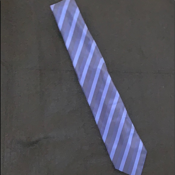 Valentino purple silk tie - Picture 2 of 7